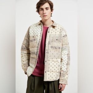 UO Mens Bandana Shirt Jacket